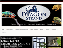 Tablet Screenshot of dragonstrand.com